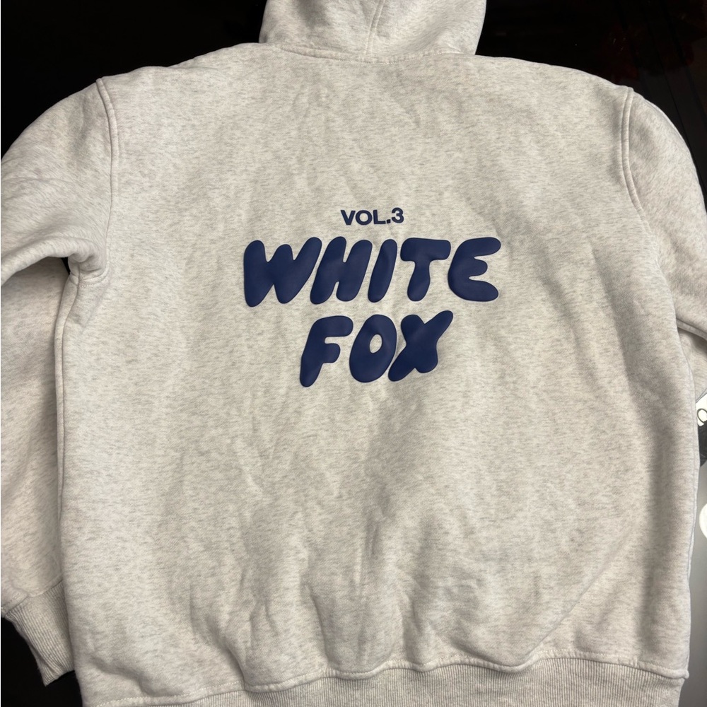 White Fox Boutique Volume 3 offstage Gray Hoodie - Picture 5 of 5